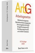 Cover: Arbeitsgesetze: ArbG - dtv