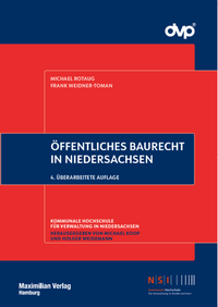 Enlarge image Cover: Öffentliches Baurecht in Niedersachsen - Maximilian Verlag