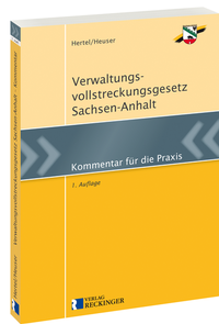 Abbildung von: Verwaltungsvollstreckungsgesetz Sachsen-Anhalt - Verlag Reckinger