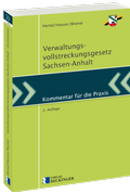 Abbildung von: Verwaltungsvollstreckungsgesetz Sachsen-Anhalt - Verlag Reckinger