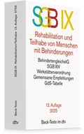 Cover: SGB IX Rehabilitation und Teilhabe von Menschen mit Behinderungen - dtv