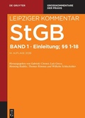 Cover: Leipziger Kommentar - StGB - De Gruyter
