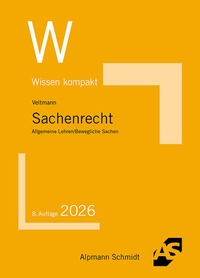Enlarge image Cover: Sachenrecht - Alpmann Schmidt