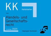 Abbildung von: Karteikarten Handels- und Gesellschaftsrecht - Alpmann Schmidt