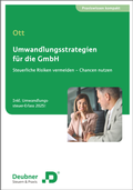 Cover: Umwandlungsstrategien f&uuml;r die GmbH - Deubner