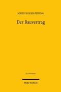 Bild: Der Bauvertrag - Mohr Siebeck