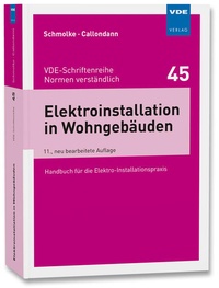 Enlarge image Cover: Elektroinstallation in Wohngebäuden - VDE Verlag