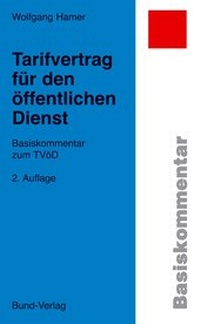 Bild vergrößern Bild: Tarifvertrag für den öffentlichen Dienst - Bund-Verlag