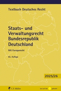 Abbildung von: Staats- und Verwaltungsrecht Bundesrepublik Deutschland - C.F. Müller