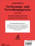 Cover: Verfassungs- und Verwaltungsgesetze - 149. Erg&auml;nzungslieferung - C.H.BECK