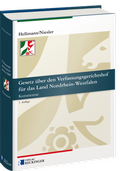 Abbildung von: Gesetz über den Verfassungsgerichtshof für das Land Nordrhein-Westfalen - Verlag Reckinger