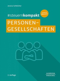 Bild vergrößern Bild: #steuernkompakt Personengesellschaften - Schäffer-Poeschel
