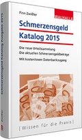 Cover: Schmerzensgeld Katalog 2015 - Walhalla