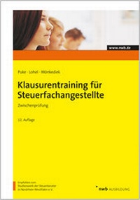 Abbildung von: Klausurentraining für Steuerfachangestellte - Zwischenprüfung - NWB