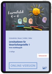 Abbildung von: Lernsituationen für Steuerfachangestellte 1 - Kiehl