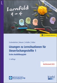 Abbildung von: Lösungen zu Lernsituationen für Steuerfachangestellte 1 - NWB