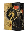 Cover: It Takes a Monster. Dragonblood Academy - Edition Grace O`Malley