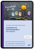 Cover: Lernsituationen f&uuml;r Steuerfachangestellte 3 - Kiehl