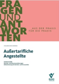 Abbildung von: Außertarifliche Angestellte - Bund-Verlag