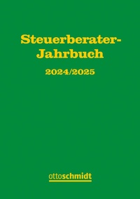 Abbildung von: Steuerberater-Jahrbuch 2024/2025 - Otto Schmidt Verlag