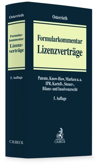 Abbildung von: Formularkommentar Lizenzverträge - C.H.BECK