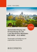 Abbildung von: Gemeindeordnung und Kreisordnung für das Land Nordrhein-Westfalen (GO NRW - KrO NRW) - Boorberg