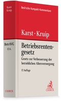 Abbildung von: Betriebsrentengesetz: BetrAVG - C.H.BECK