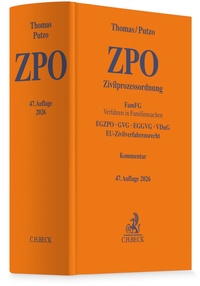 Abbildung von: Zivilprozessordnung: ZPO - C.H.BECK