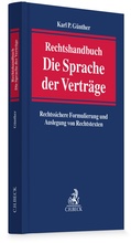 Cover: Handbuch der guten Vertragssprache - C.H.BECK