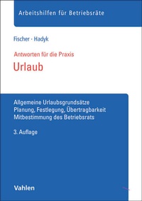 Enlarge image Cover: Urlaub - Vahlen