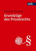 Cover: Grundz&uuml;ge des Privatrechts - UTB