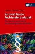 Bild: Survival Guide Rechtsreferendariat - UTB
