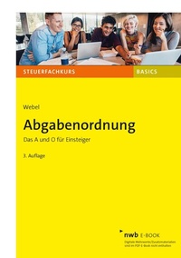 Abbildung von: Abgabenordnung - NWB