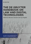 Cover: The De Gruyter Handbook on Law and Digital Technologies - De Gruyter