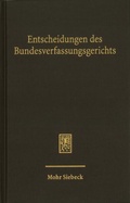 Abbildung von: Entscheidungen des Bundesverfassungsgerichts (BVerfGE) - Band 170 - Mohr Siebeck