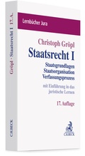 Cover: Staatsrecht I - C.H.BECK