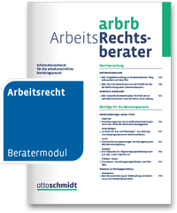 Bild vergrößern Bild: Arbeits-Rechtsberater - ArbRB - Otto Schmidt Verlag