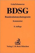 Cover: BDSG: Bundesdatenschutzgesetz - C.H.BECK