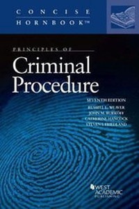Enlarge image Cover: Principles of Criminal Procedure - West Academic Press