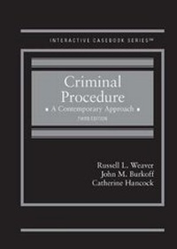 Enlarge image Cover: Criminal Procedure - West Academic Press