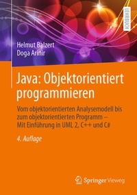 Enlarge image Cover: Java: Objektorientiert programmieren - Springer Vieweg