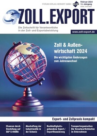 Abbildung von: ZOLL.EXPORT - Forum Verlag Herkert