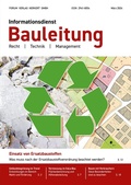 Abbildung von: Informationsdienst Bauleitung - Forum Verlag Herkert