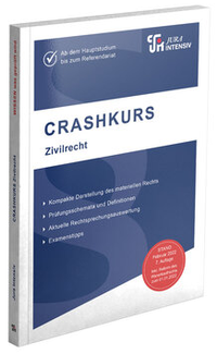 Cover: CRASHKURS Zivilrecht - Jura-Intensiv Verlag
