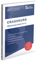 Cover: CRASHKURS &Ouml;ffentliches Recht - Berlin - Jura-Intensiv Verlag