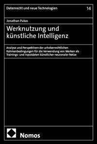 Abbildung von: Werknutzung und künstliche Intelligenz - Nomos