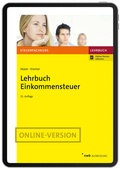 Cover: Lehrbuch Einkommensteuer - NWB