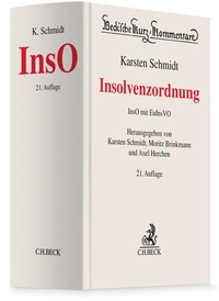 Abbildung von: Insolvenzordnung: InsO - C.H.BECK