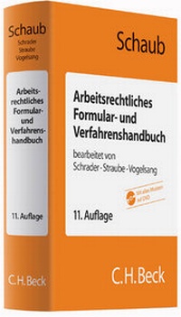 Abbildung von: Arbeitsrechtliches Formular- und Verfahrenshandbuch - C.H.BECK