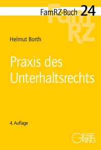 Enlarge image Cover: Praxis des Unterhaltsrechts - Gieseking